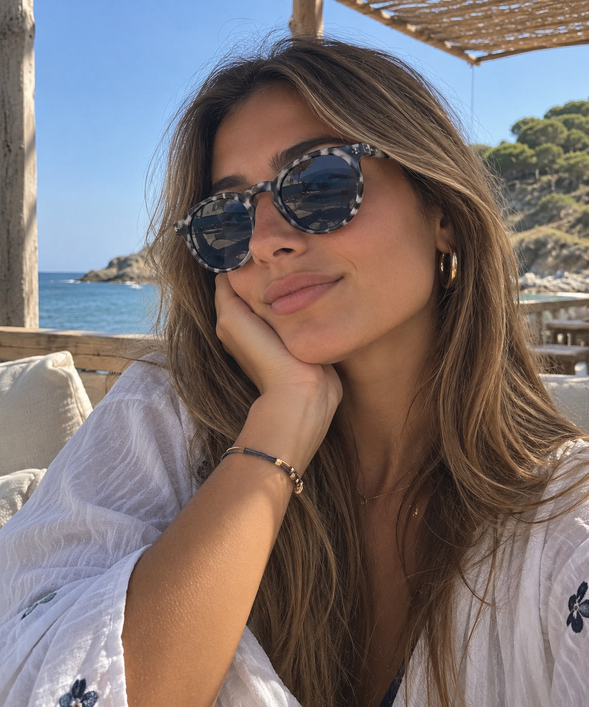 Gafas de sol de zebra