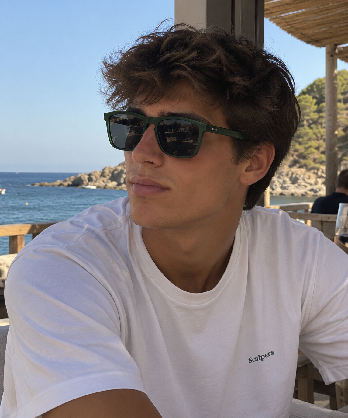 Gafas de sol verde