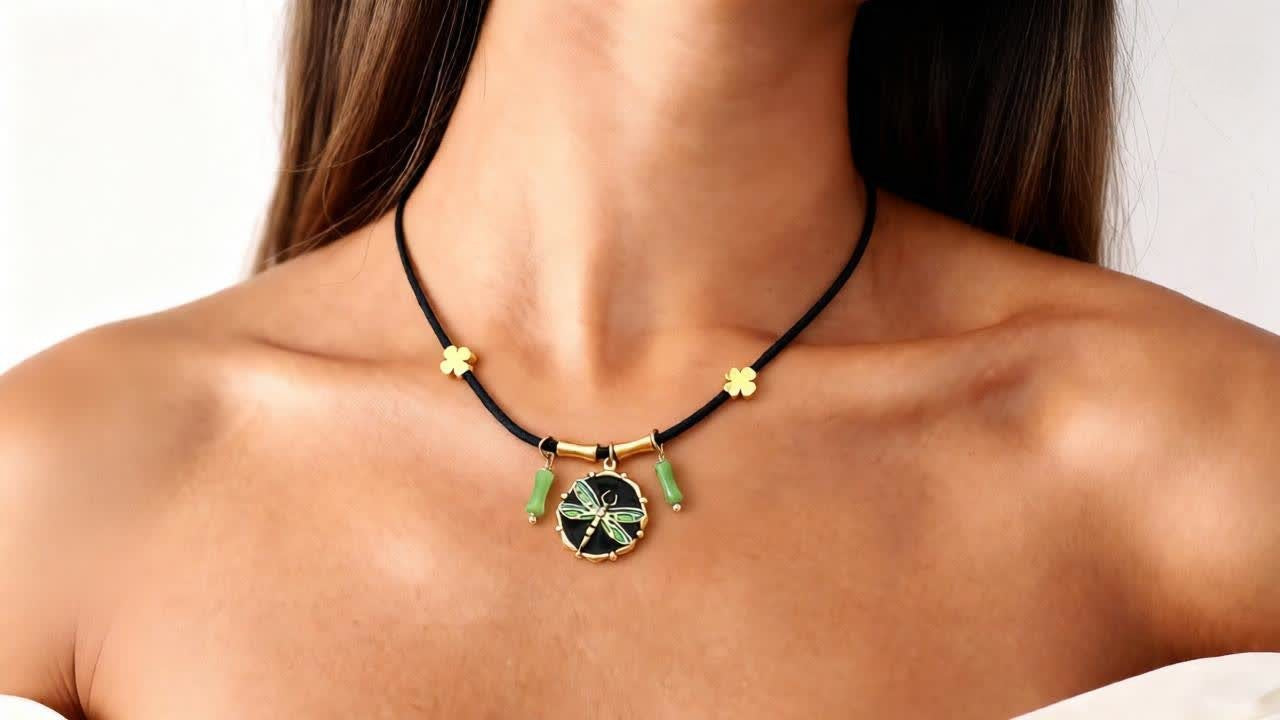 Collar libélula