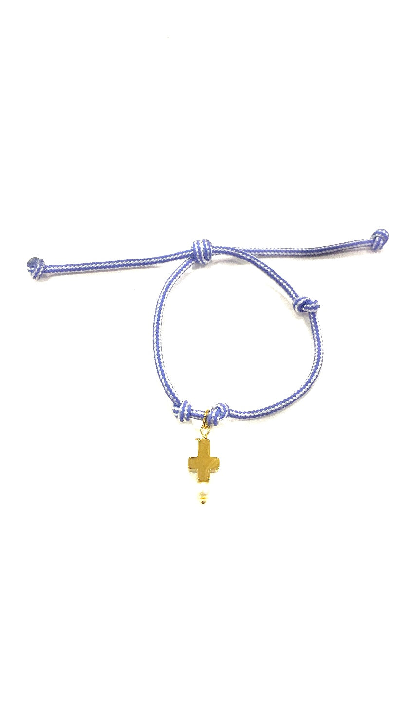 Pack Pulsera cruz con bolita