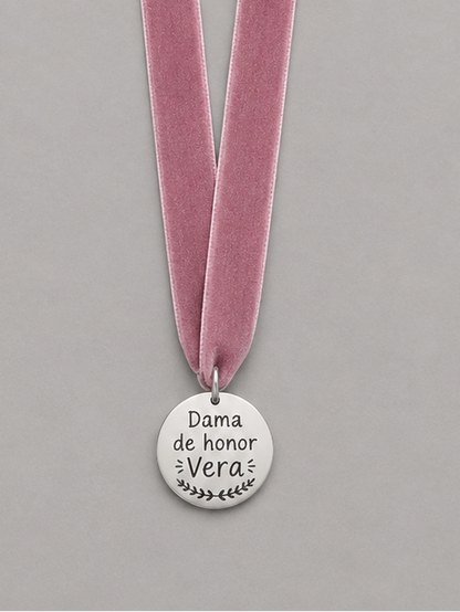 Medallitas damas de honor