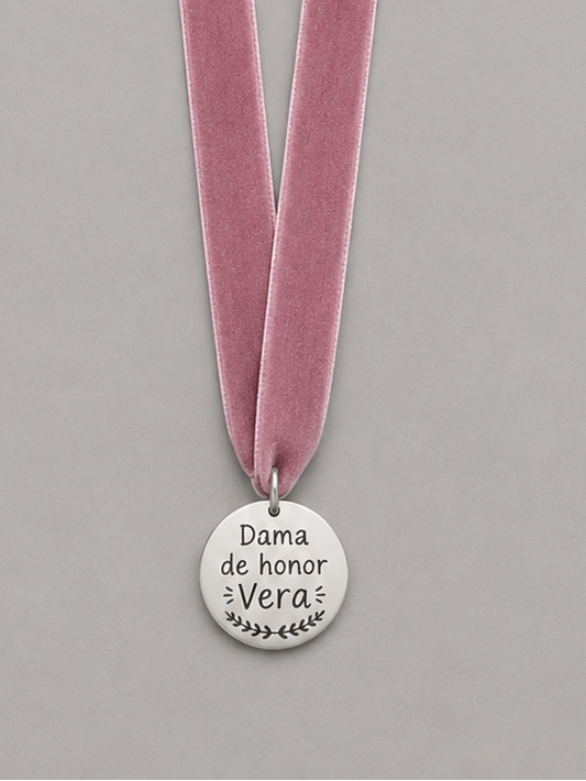 Medallitas damas de honor