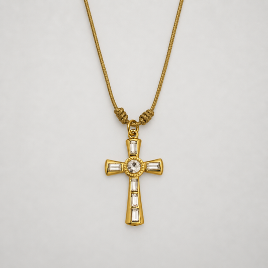 Cruz con cuerda de paracaídas
