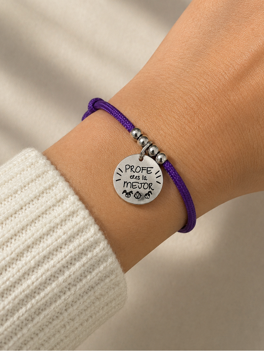 Pulsera "Profe eres la Mejor"