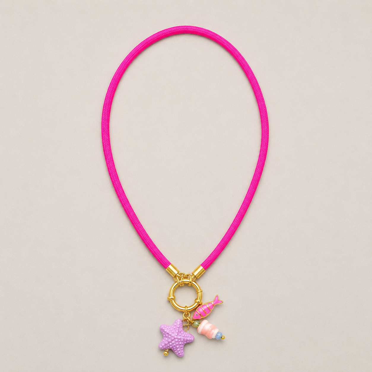 Collar timón estrellita de mar
