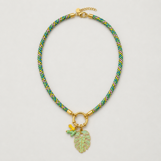 Collar timón hoja