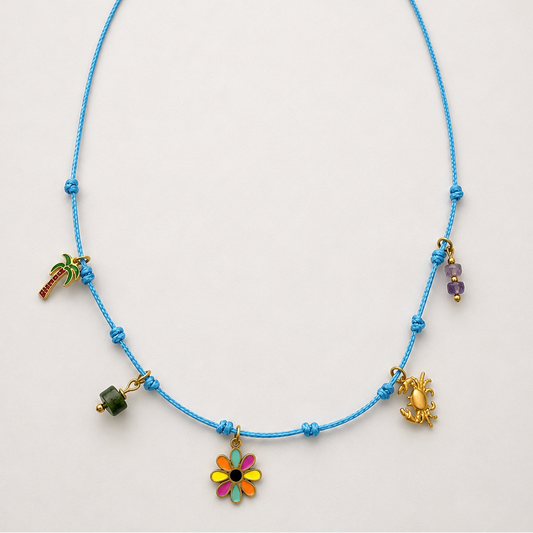 Collar nuditos con charms