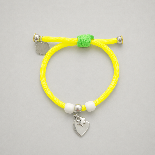 Pulsera kentia "summer" corazón