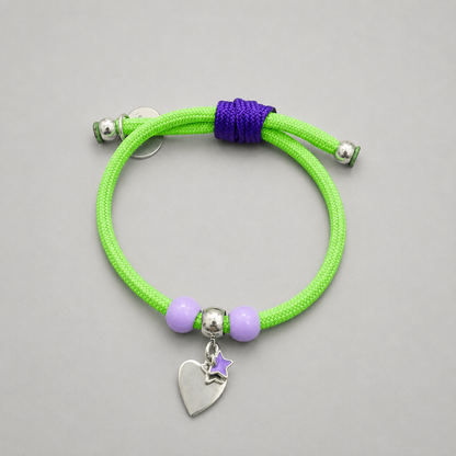 Pulsera kentia "summer" corazón