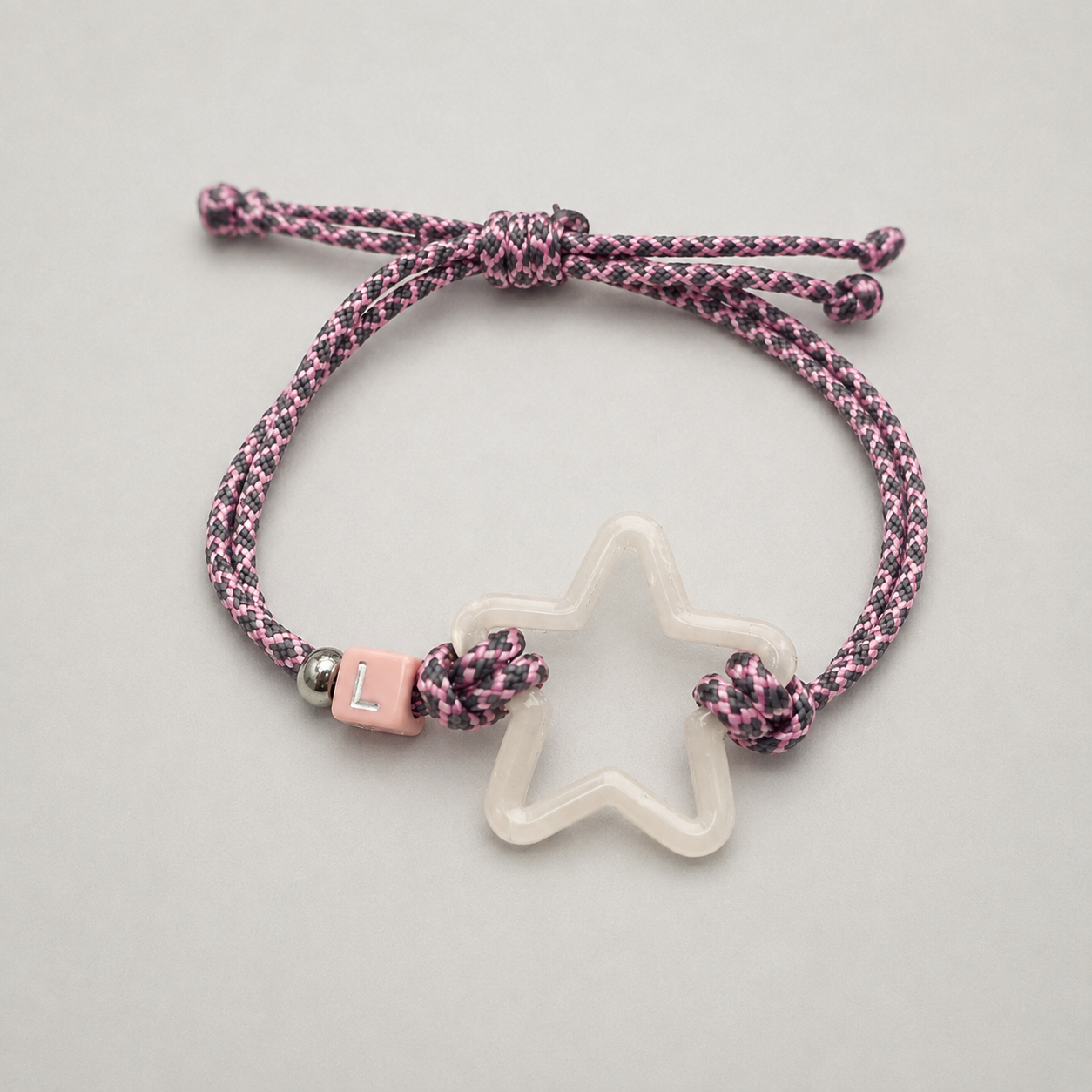 Pack 5 Pulseras Superestrella con letrita
