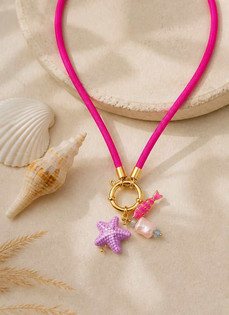 Collar timón estrellita de mar