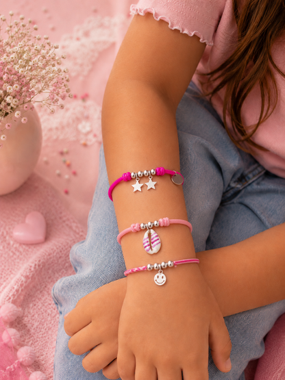 Pulseras niña dos estrellitas