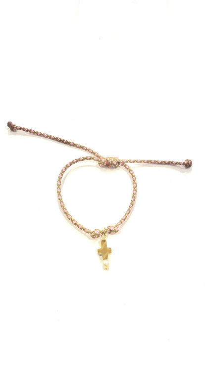 Pack Pulsera cruz con bolita