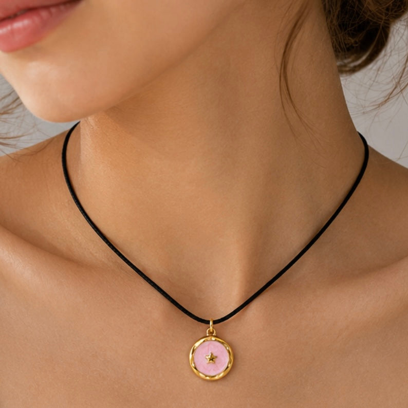 Noche estrellada pink