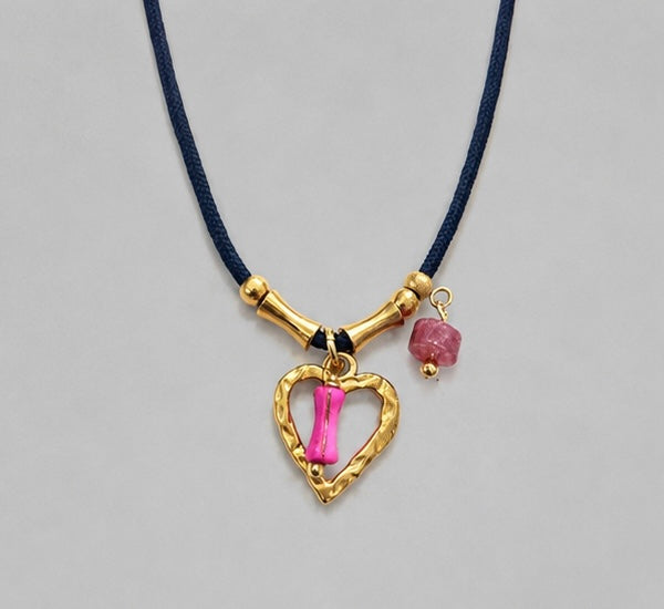 Collar Corazón Dorado