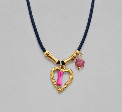 Collar Corazón Dorado