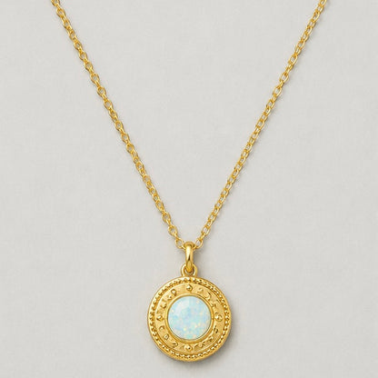 Collar medallón
