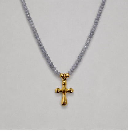 Collares cristales Cruz