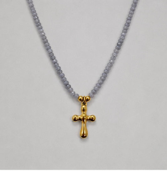 Collares cristales Cruz