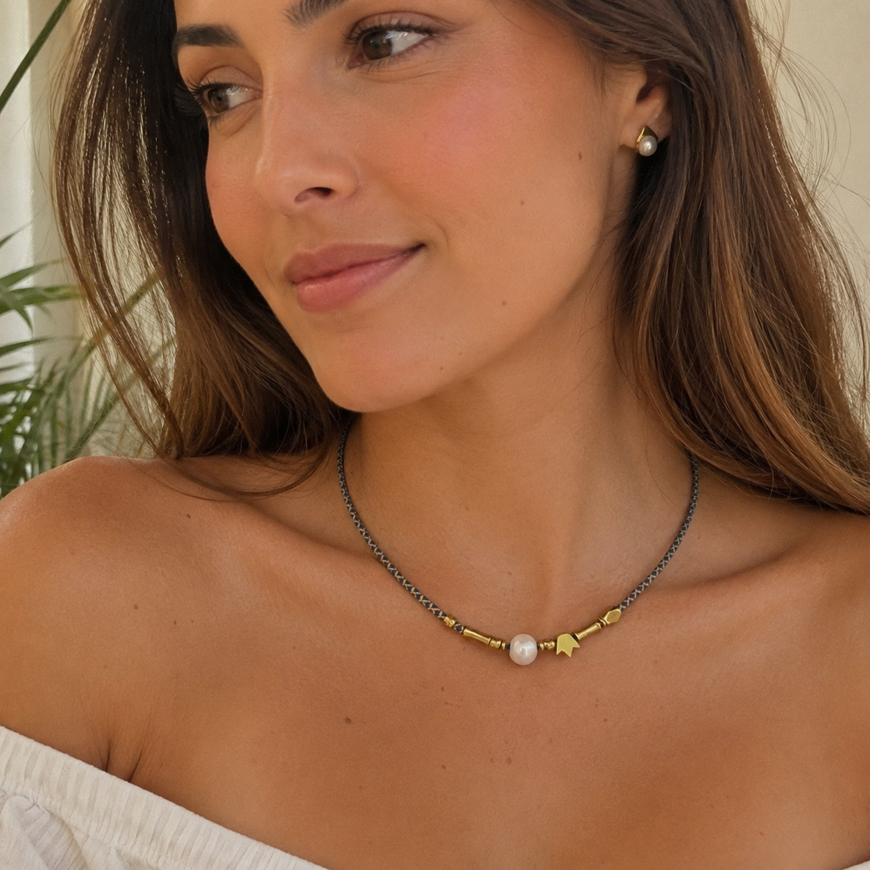 Collar perla