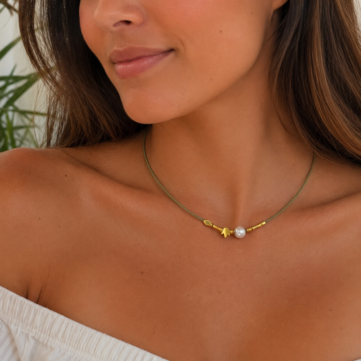 Collar perla