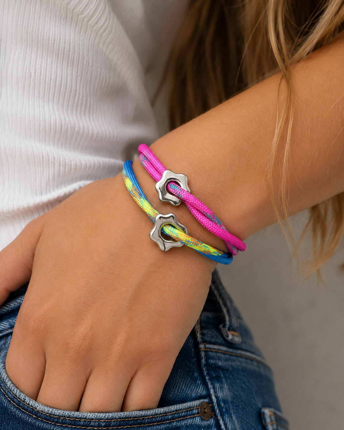 Pulsera flor "summer"