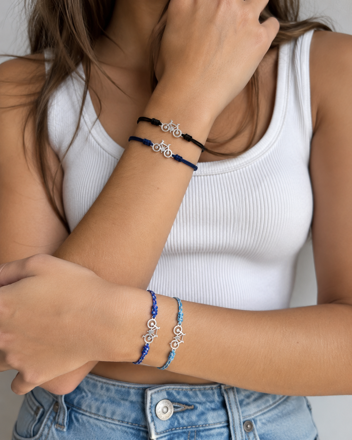 Pulsera bicicleta nuditos
