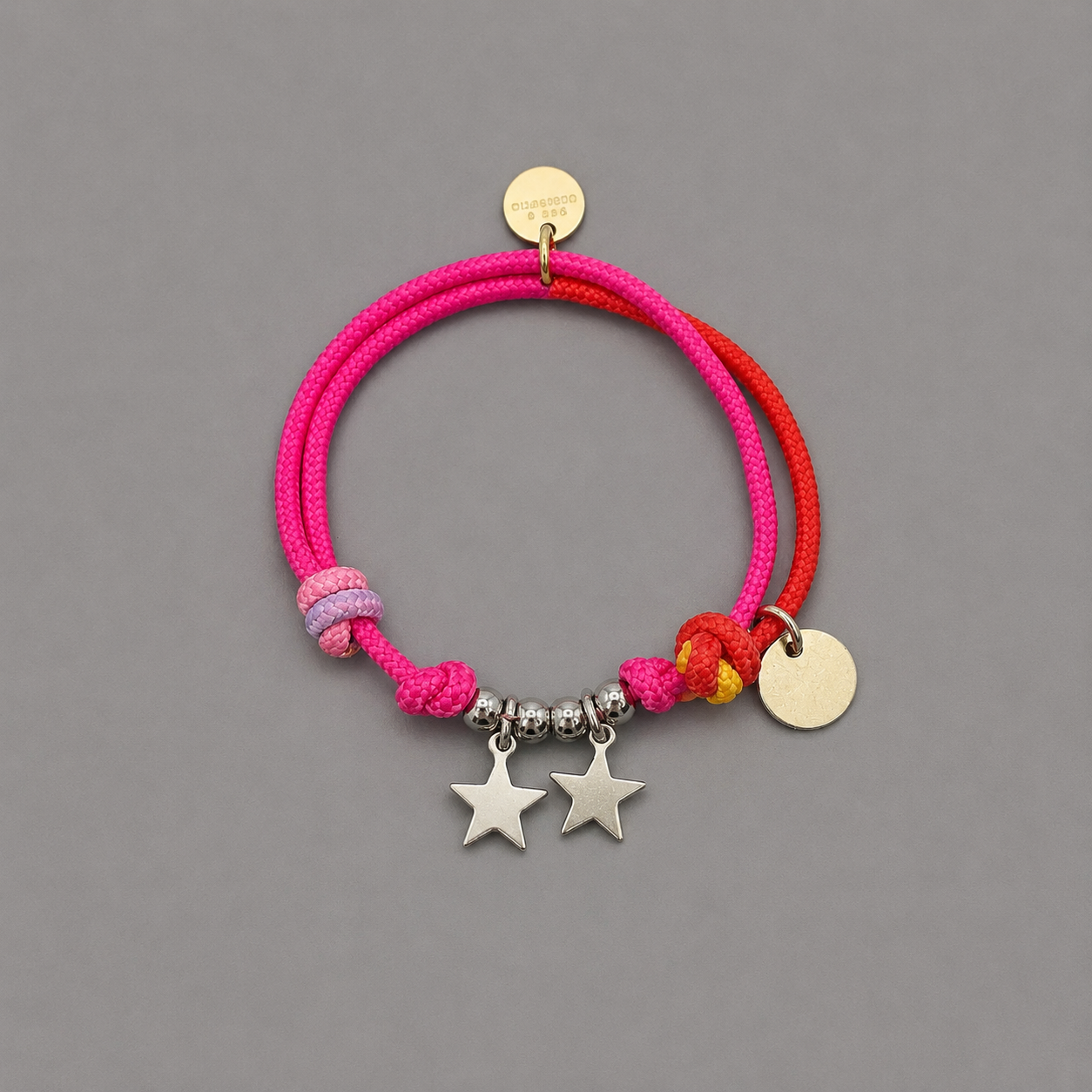 Pulseras niña dos estrellitas