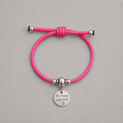 Pulsera Be Happy & Smile