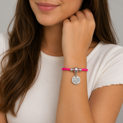 Pulsera Be Happy & Smile