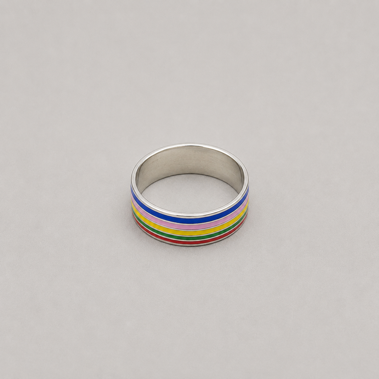 Anillo basic acero inoxidable