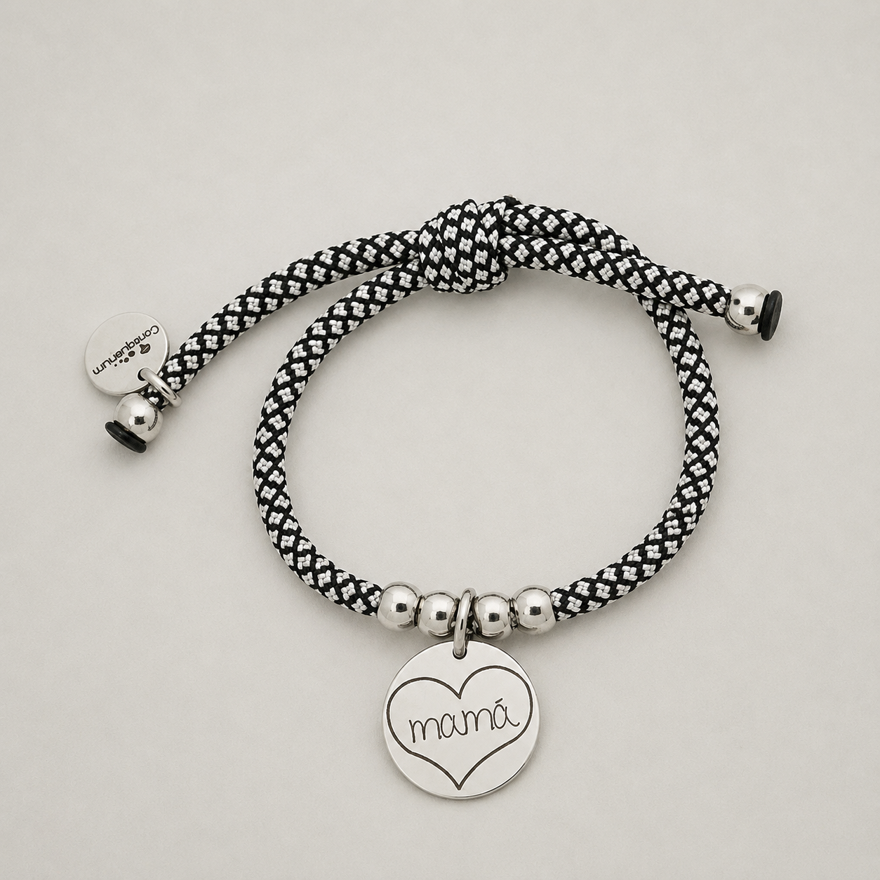 Pulsera mamá corazón