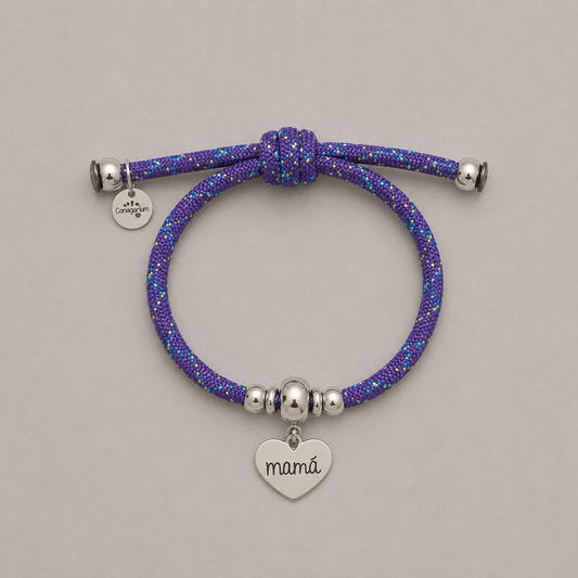 Pulsera mamá cuore