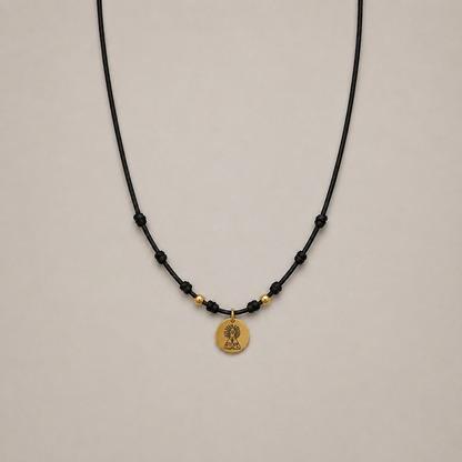 Collar virgen nudos
