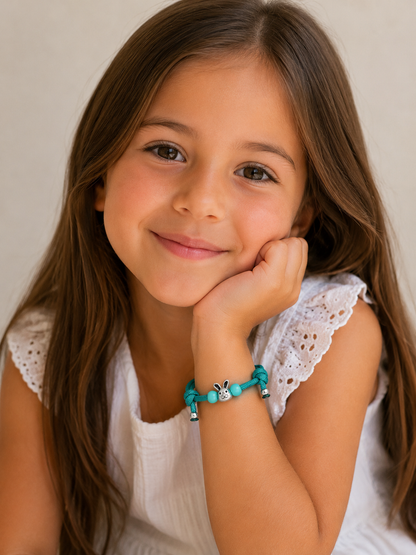 Pulsera cabeza conejito