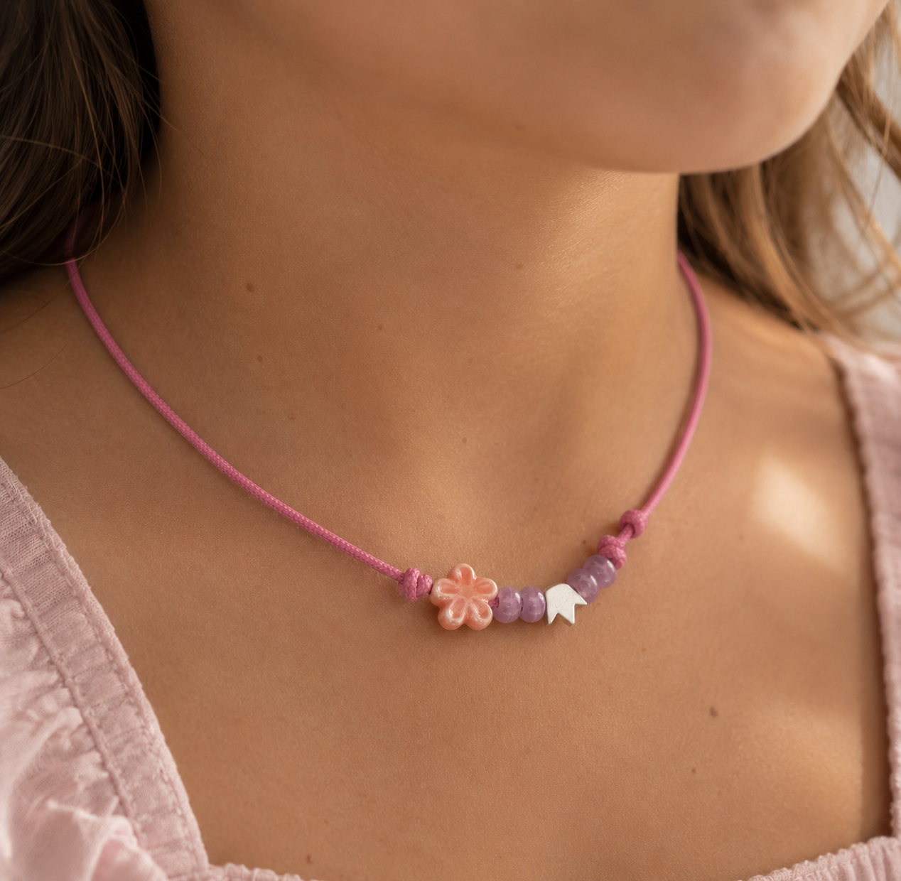 Collar flor