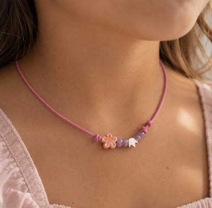Collar flor