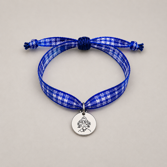 Pulsera cinta fallera