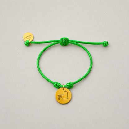 Pulseras Medalla Magdalena con cerámicas