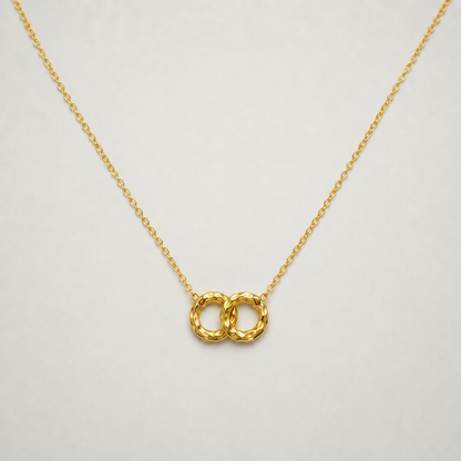 Collar alianza plata boda