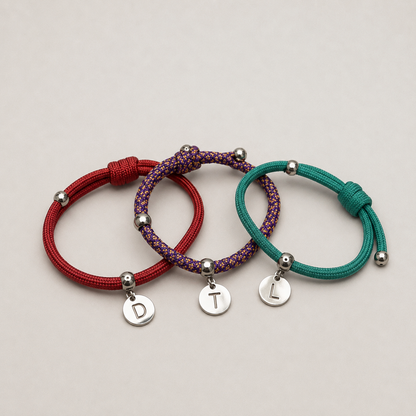 Pulsera inicial colores eventos