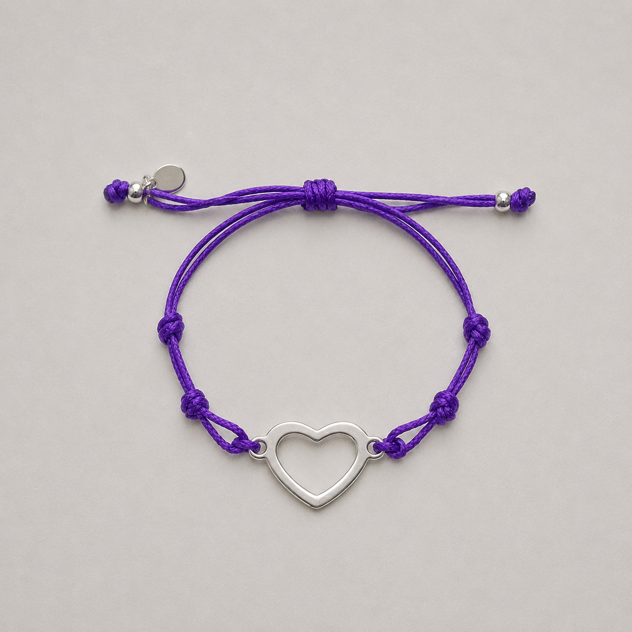 Pack Pulsera corazón plateado boda