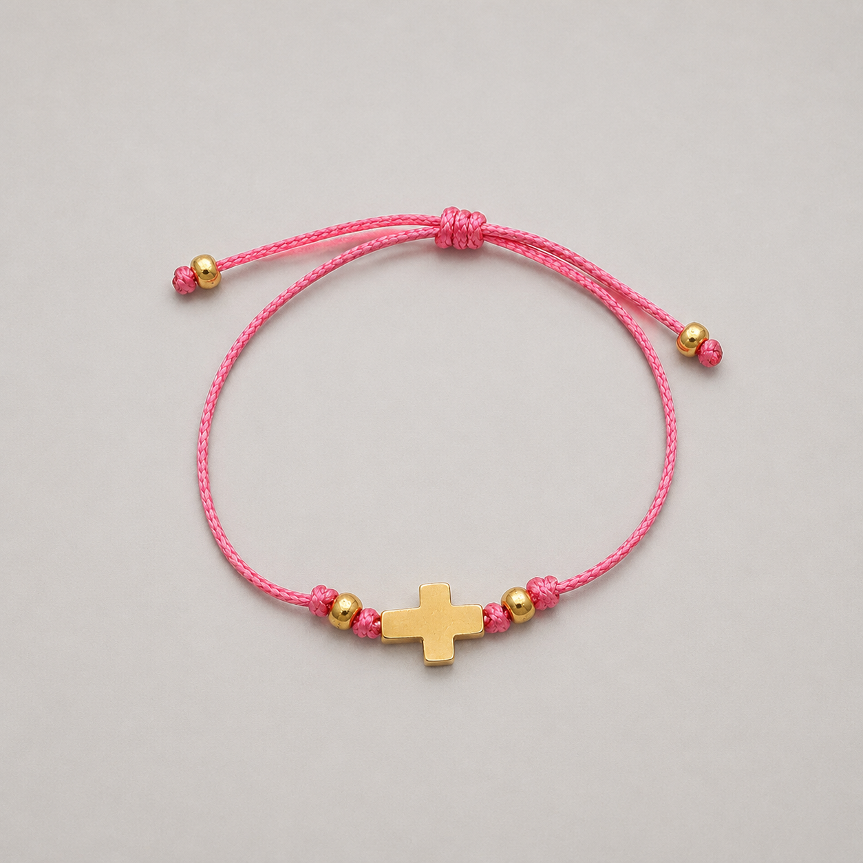 Pack Pulsera Cruz Dorada Eventos
