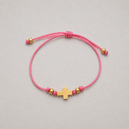 Pack Pulsera Cruz Dorada Eventos