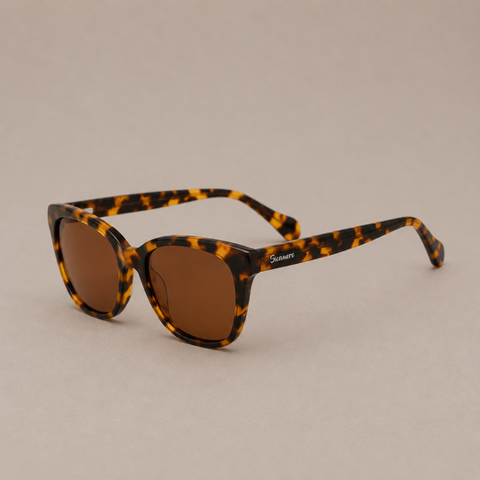 Gafas de sol con estampado "leopardo"