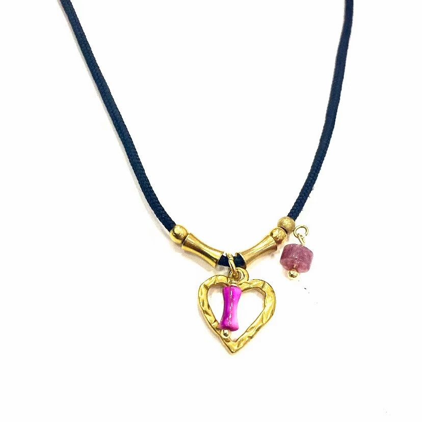 Collar Corazón Dorado