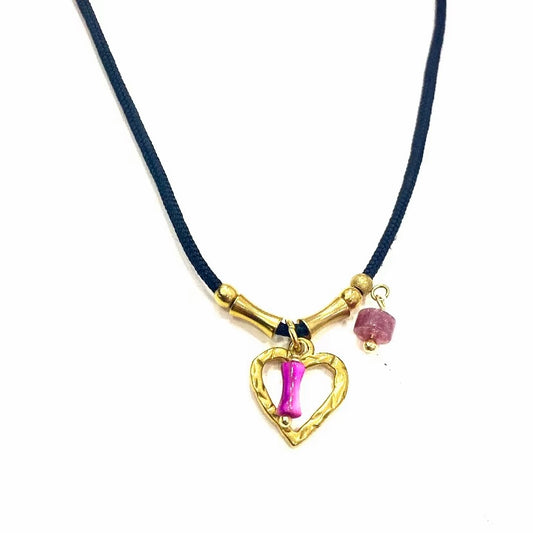 Collar Corazón Dorado