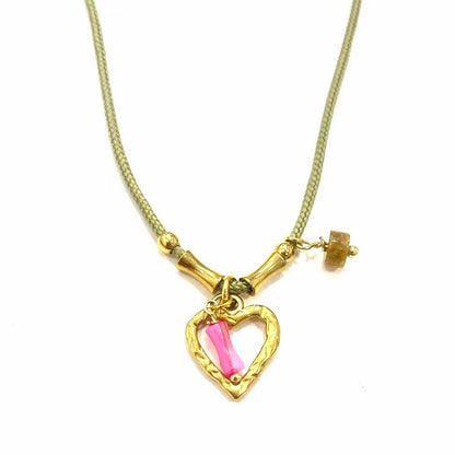 Collar Corazón Dorado