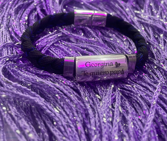 Pulsera "Papá" personalizada