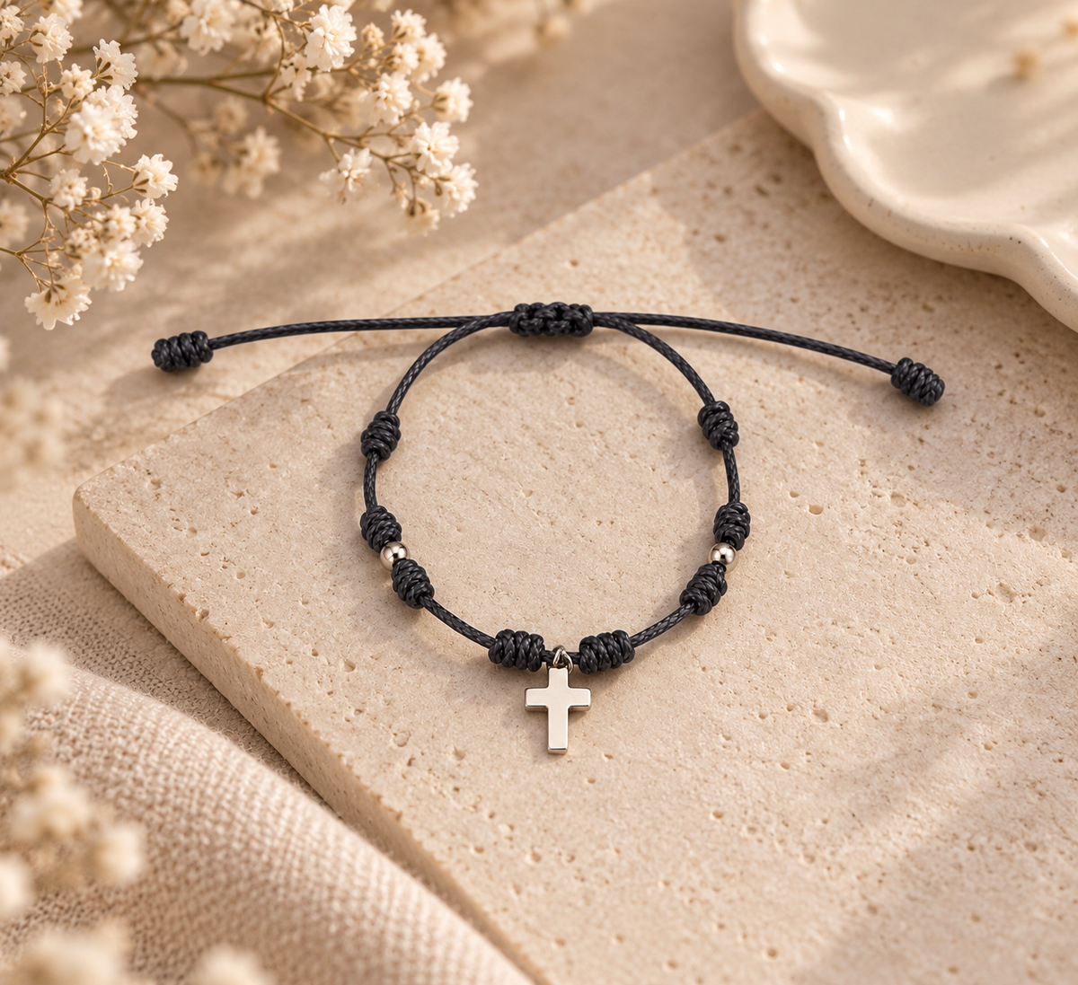 Pulsera Crucecita Plata 925